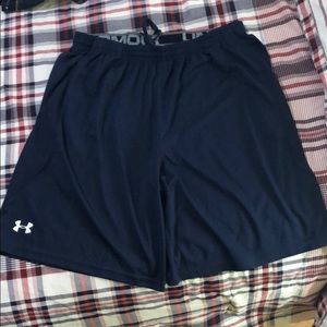 Men’s Under Armour Navy Gym Athletic Shorts